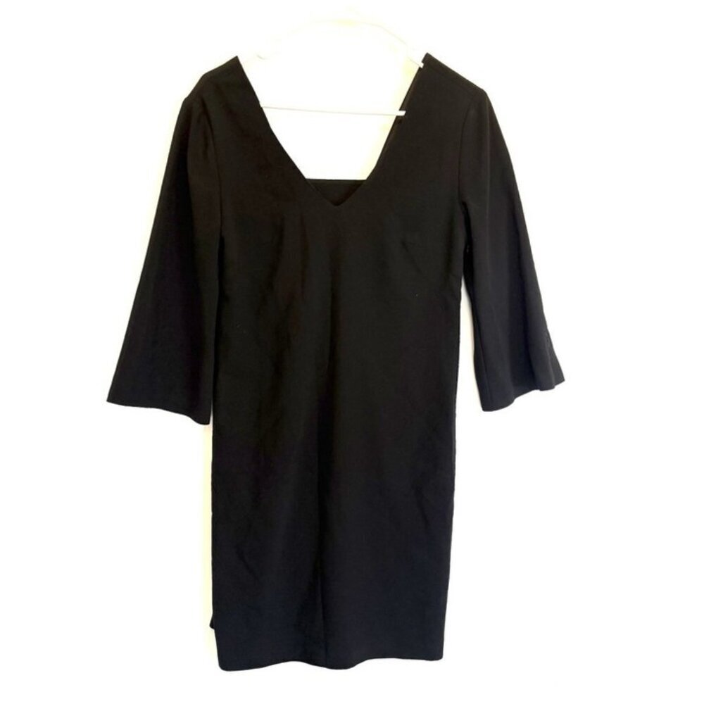 Trina Turk Women’s Black Long Sleeve Knee Length Dress Size S